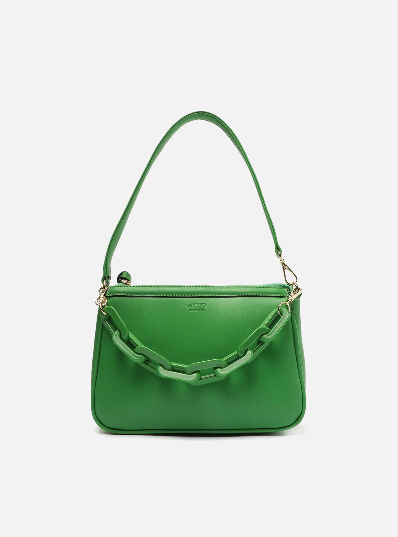 Bolsa Tiracolo Verde Iara Sport Pequena | Arezzo