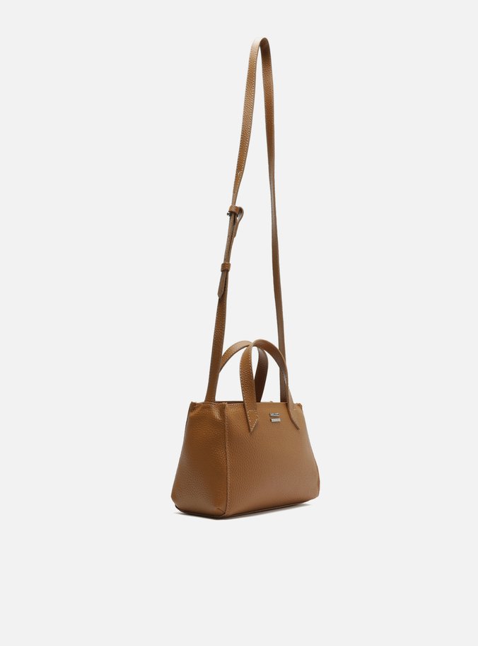 Bolsa Marrom Tote Pequena