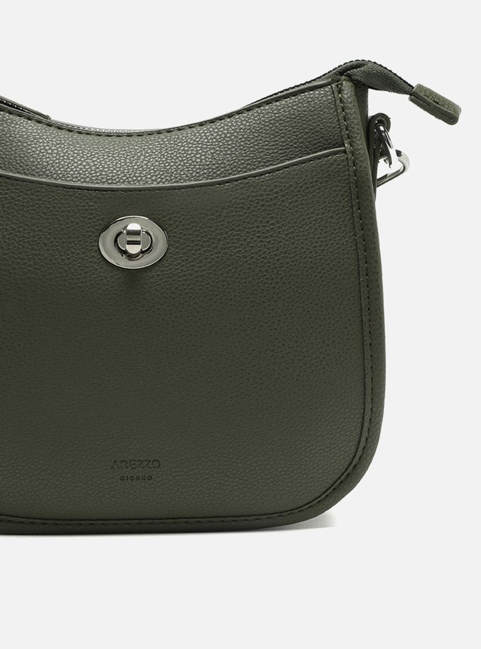 Bolsa Tiracolo Verde Double Pequena