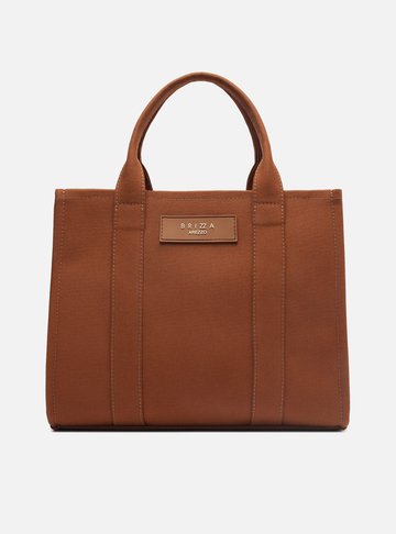 Bolsa Tote Marrom Grande Brizza