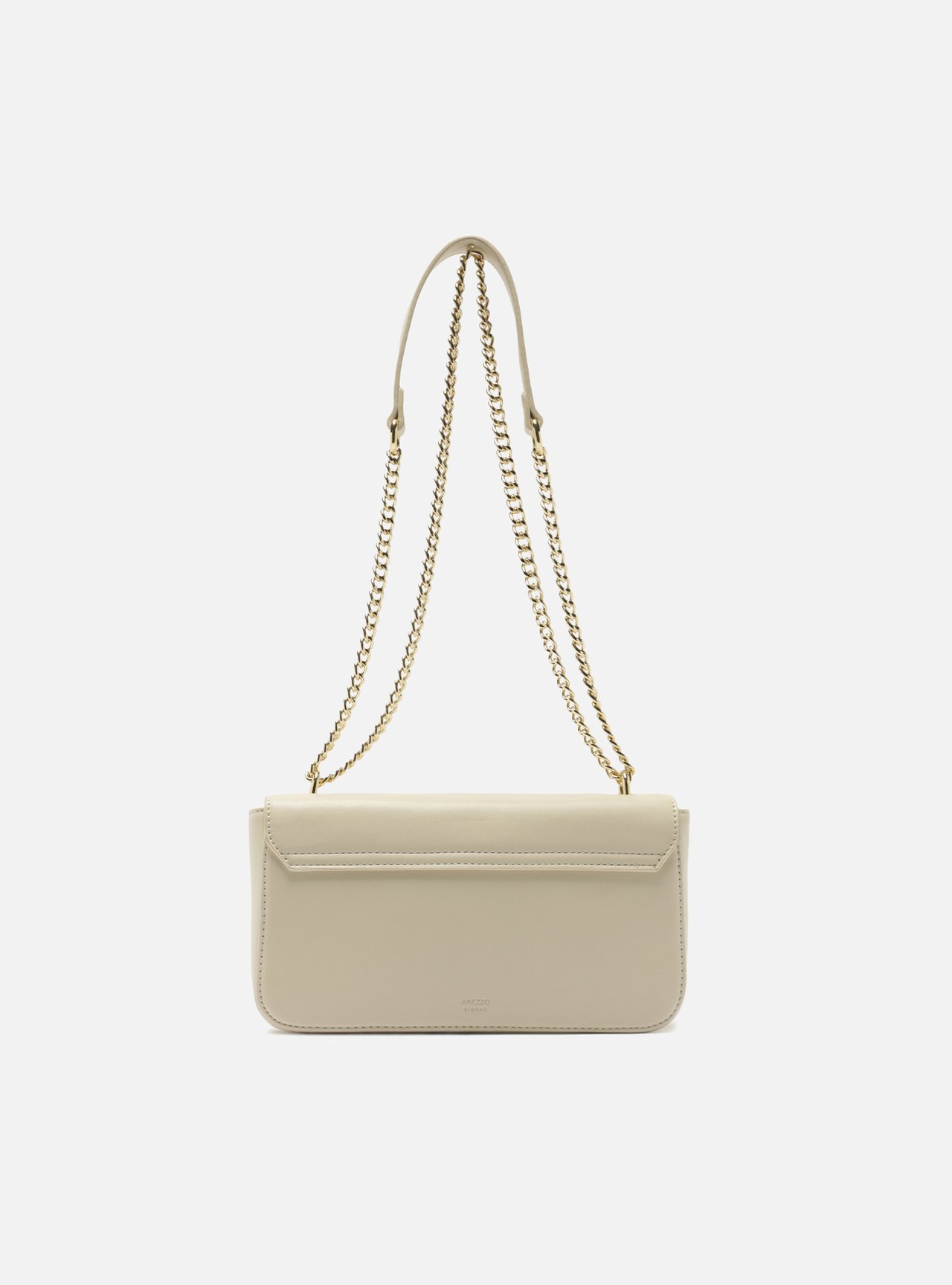 Bolsa Tiracolo Branca Pequena Corrente — foto 3