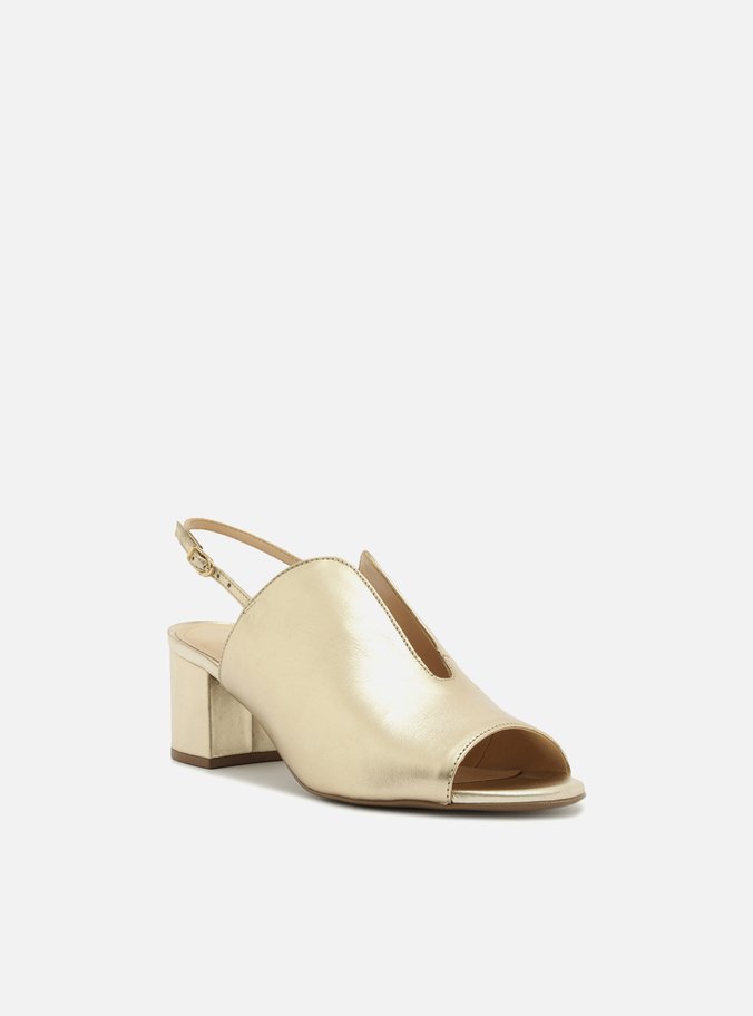 Mule Dourado Salto Bloco