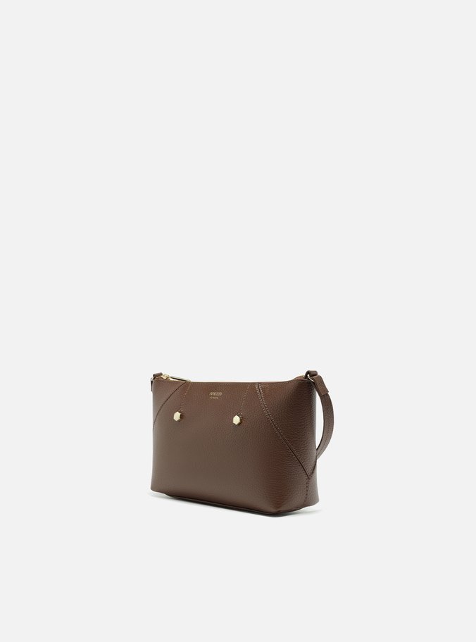 Bolsa Tiracolo Pequena Marrom