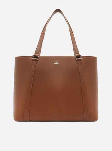 Bolsa Shopping Marrom Grande