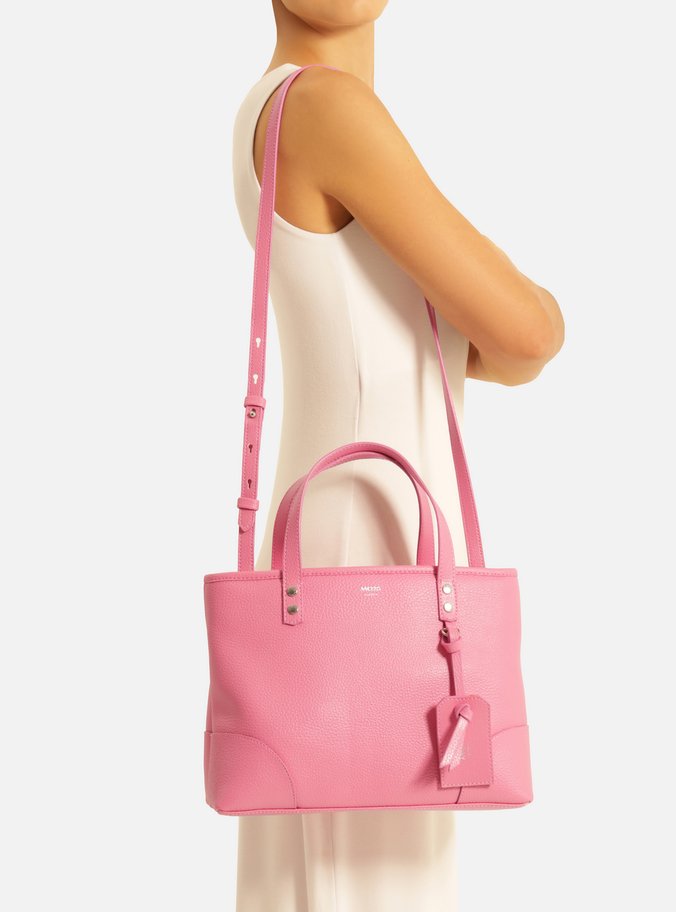 Bolsa Tote Rosa Giorno Média Bag Charm