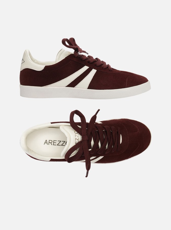 Tênis Vermelho Suede ZZ Mov Listras
