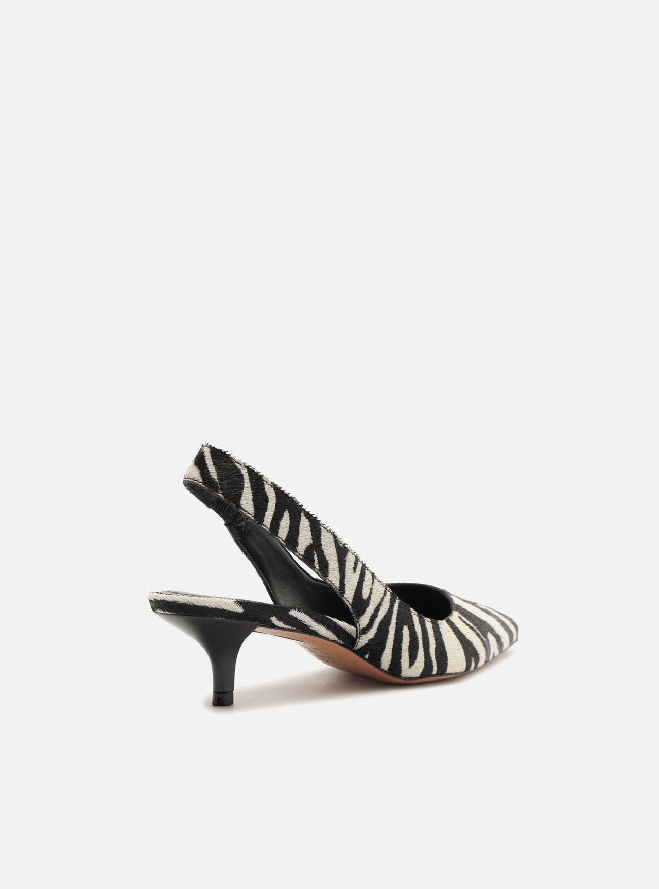 Scarpin Animal Print Salto Fino Slingback — foto 3