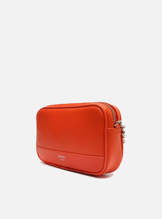 Bolsa Tiracolo Laranja Pequena Corrente Basic