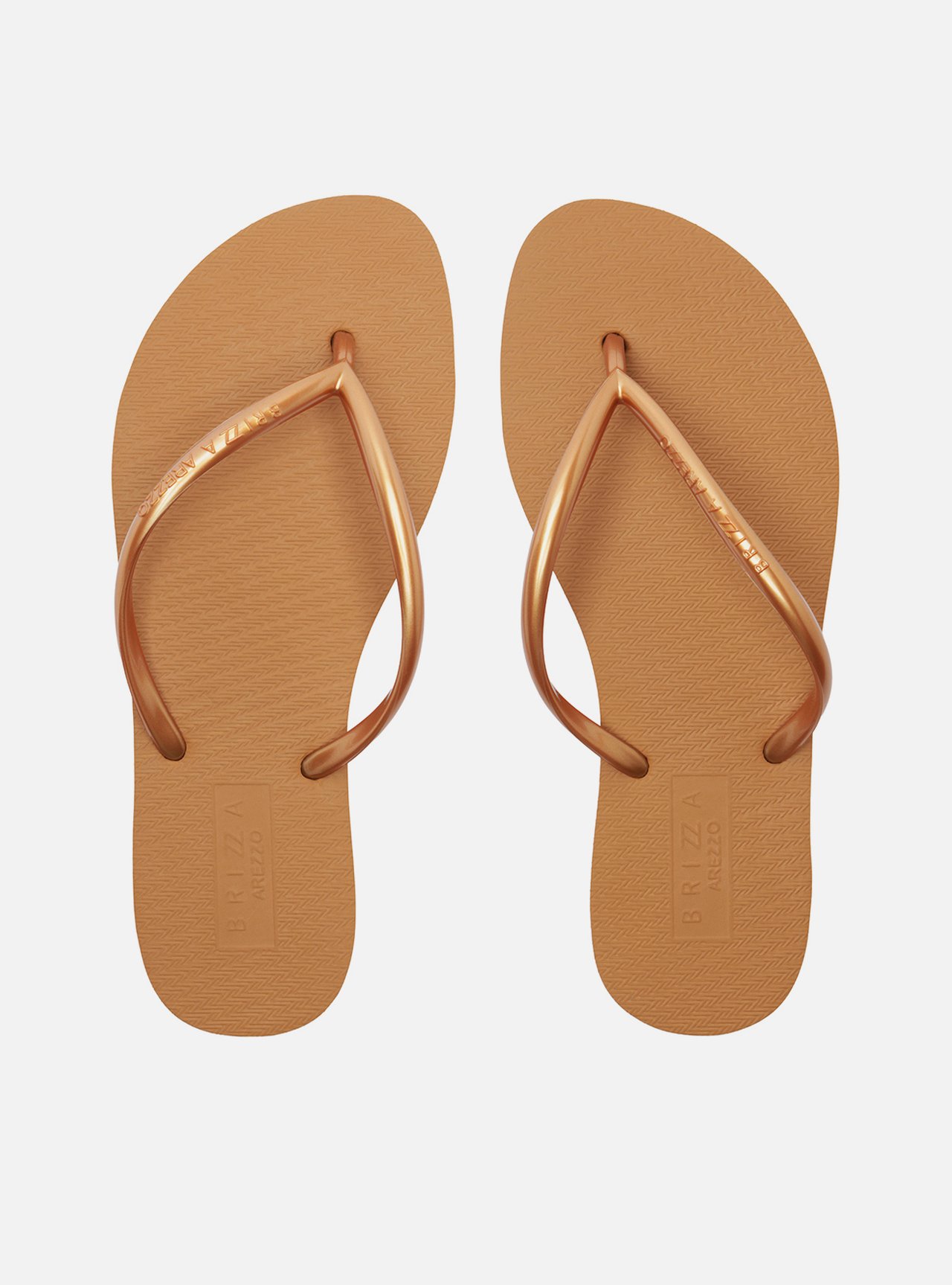 Chinelo de Dedo Âmbar Tira V Brizza — foto 1