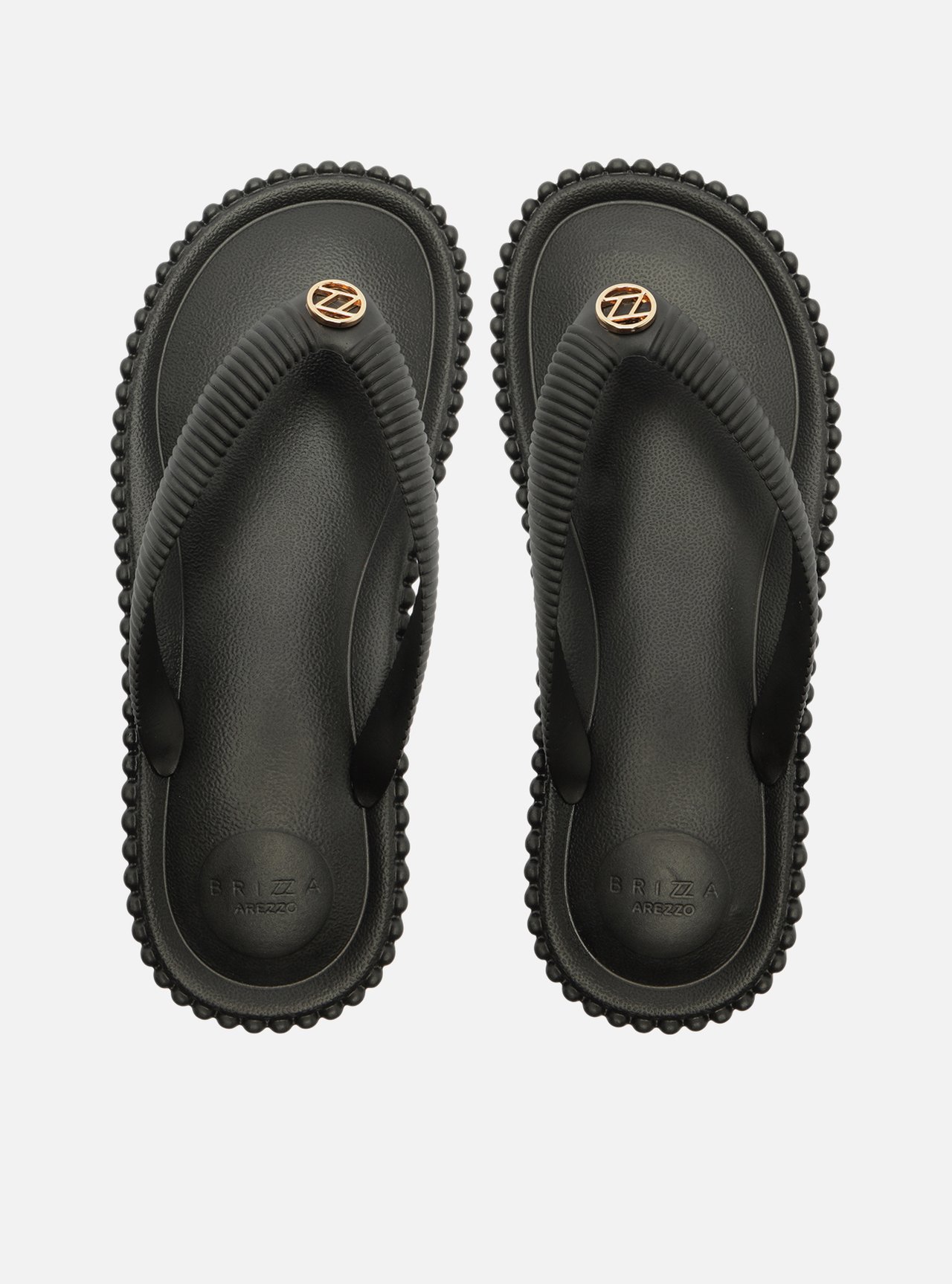 Sandália Preta Flatform Flip Flop Bali — foto 3