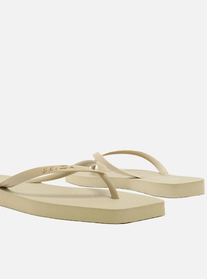 Chinelo de Dedo Cinza Básico Square Brizza