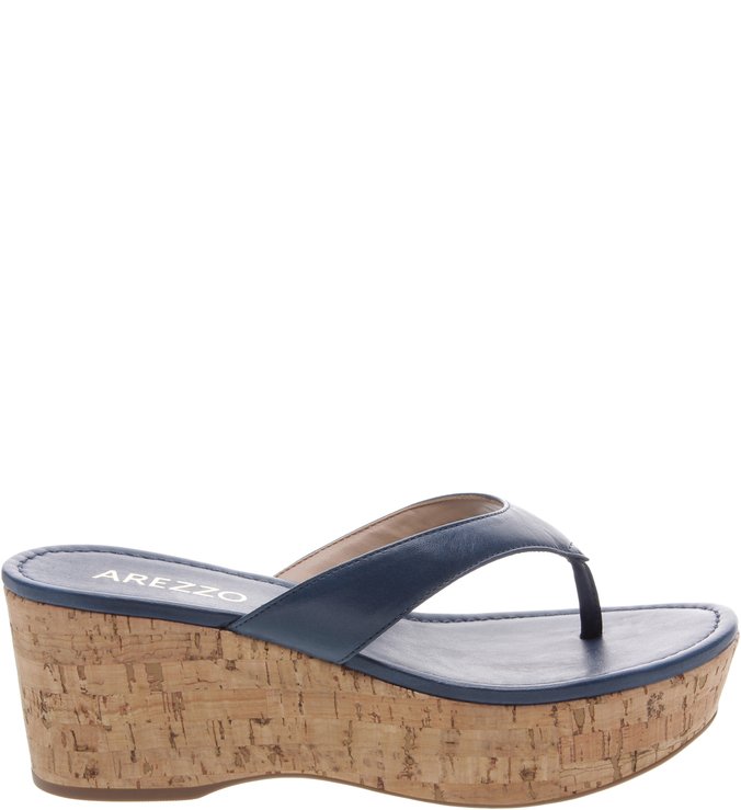 Flatform Cortiça Azul Marinho