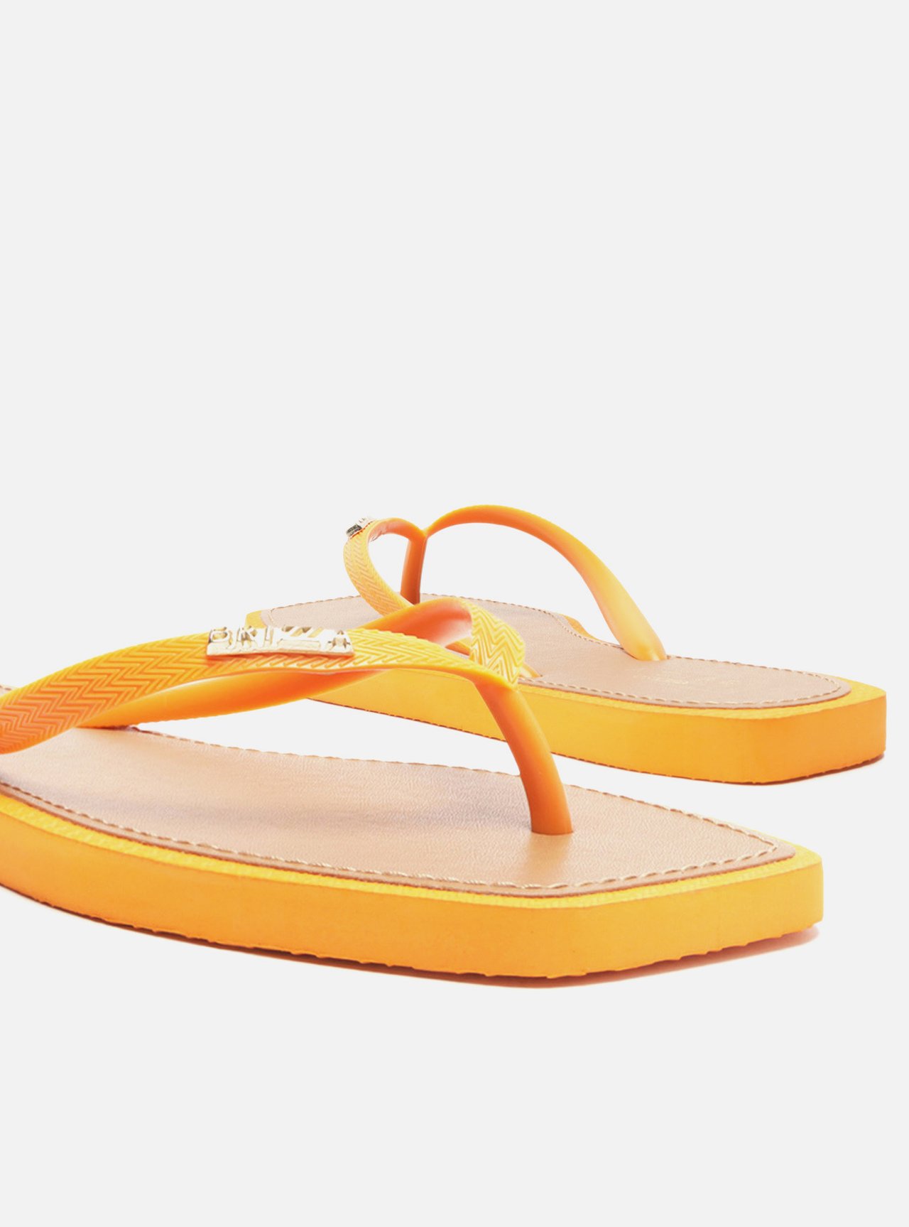 Chinelo de Dedo Laranja Square Recouro Brizza — foto 5