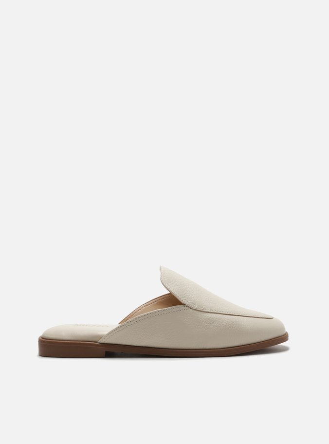 Mule Off-White Rasteira