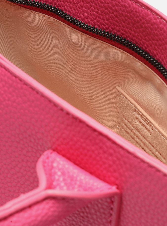 Bolsa Tiracolo Rosa Média