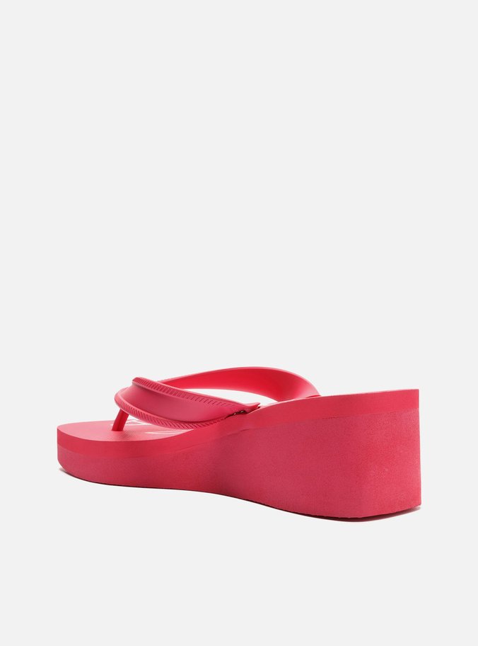 Chinelo de Dedo Rosa Plataforma Bold Brizza
