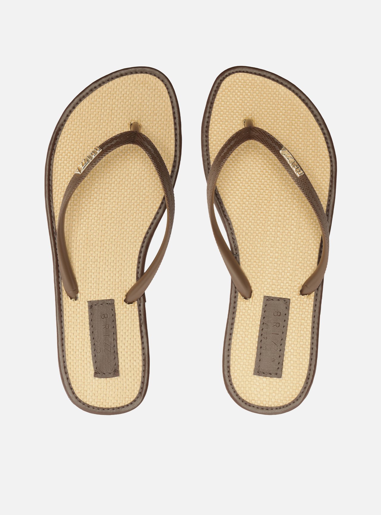 Chinelo de Dedo Marrom — foto 1