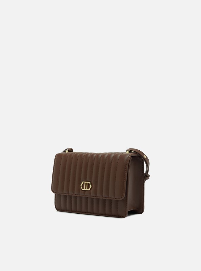 Bolsa Tiracolo Marrom Pequena