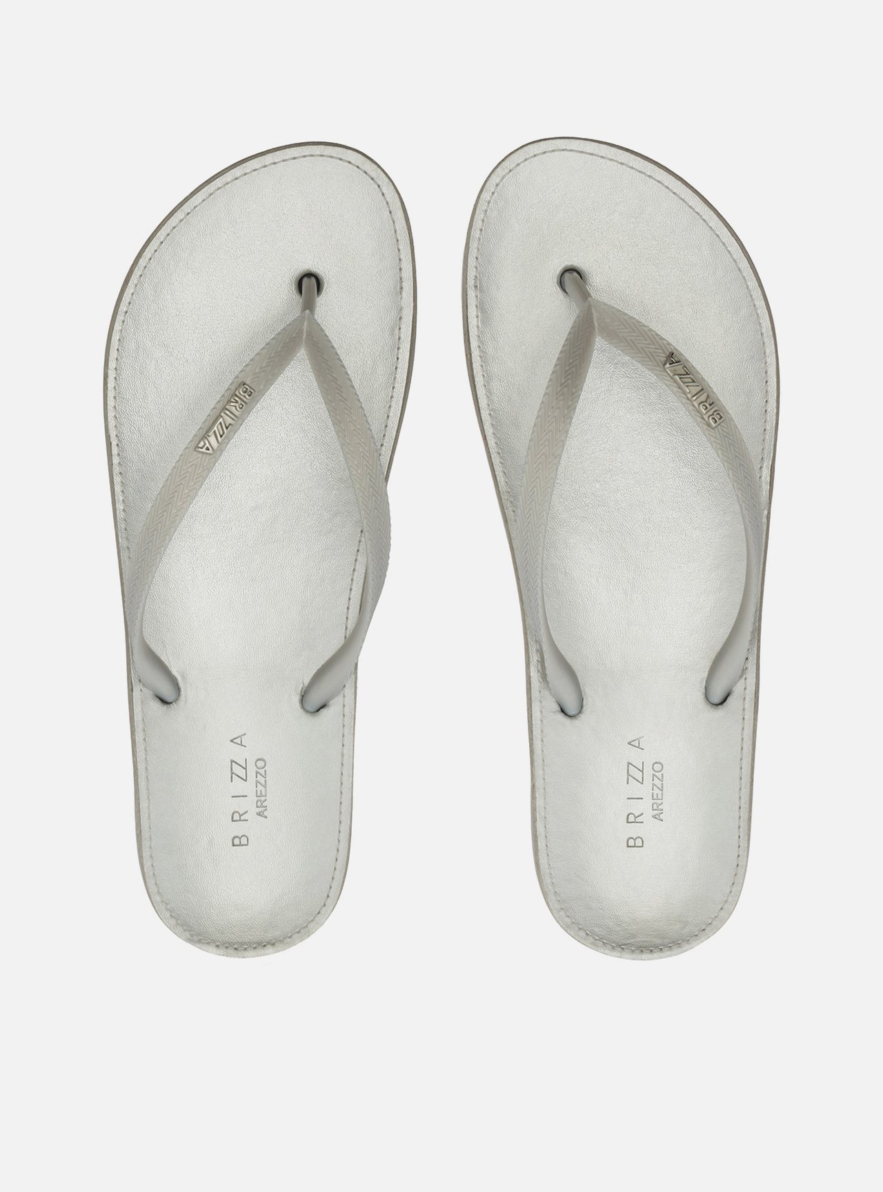 Chinelo de Dedo Prata Recouro Fit — foto 1
