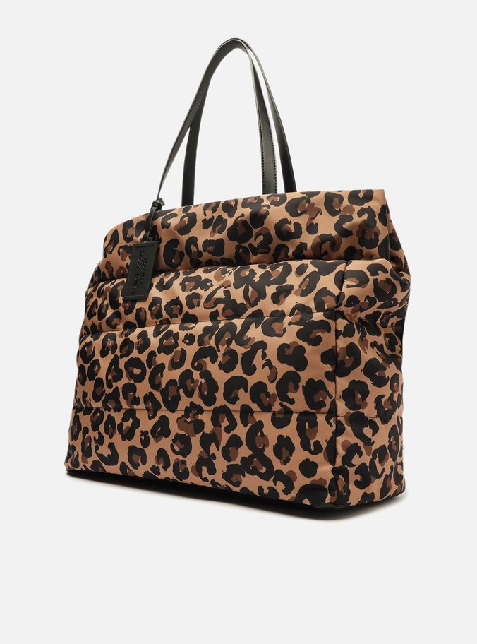 Bolsa Shopping Animal Print Nylon Gigi Grande