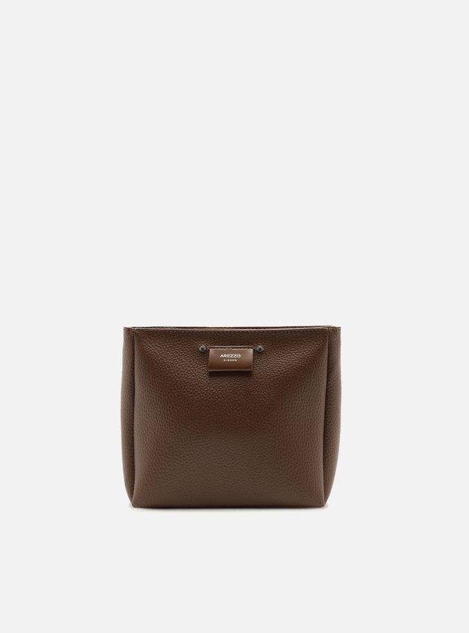 Bolsa Tiracolo Marrom Pequena