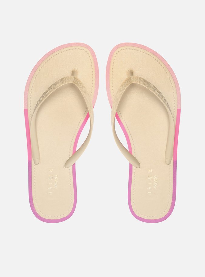 Chinelo de Dedo Branco Brizza Color