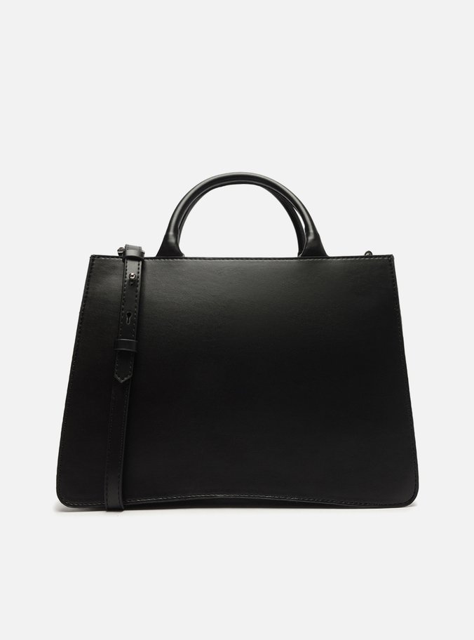Bolsa Tote Preta Mirela Média