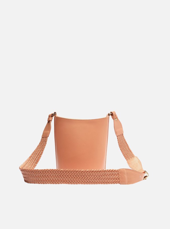 Bolsa Tote Rosa Couro Média