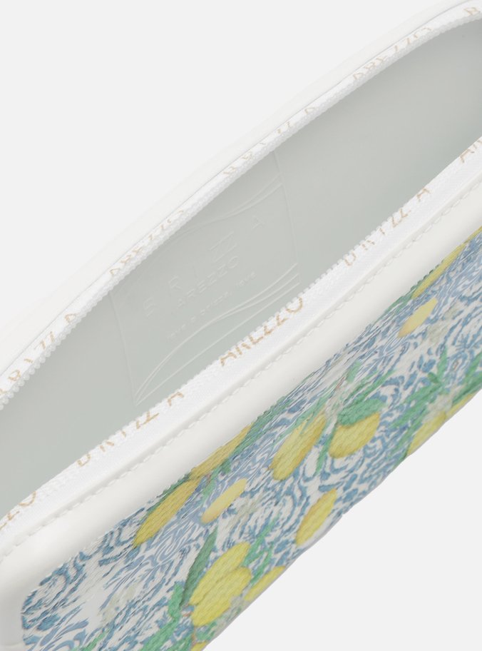 Clutch Off-White Estampada Limão Alça Malu