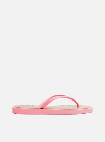 Chinelo de Dedo Rosa Square Recouro Brizza