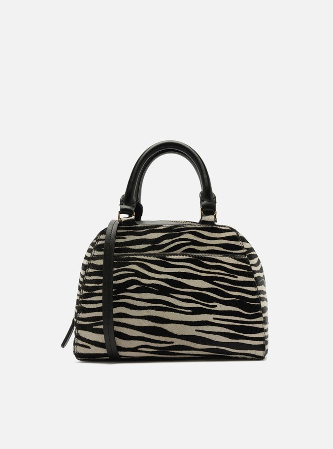 Bolsa Bowling Animal Print Zebra Média