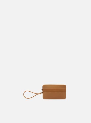 Clutch Marrom Alça Malu
