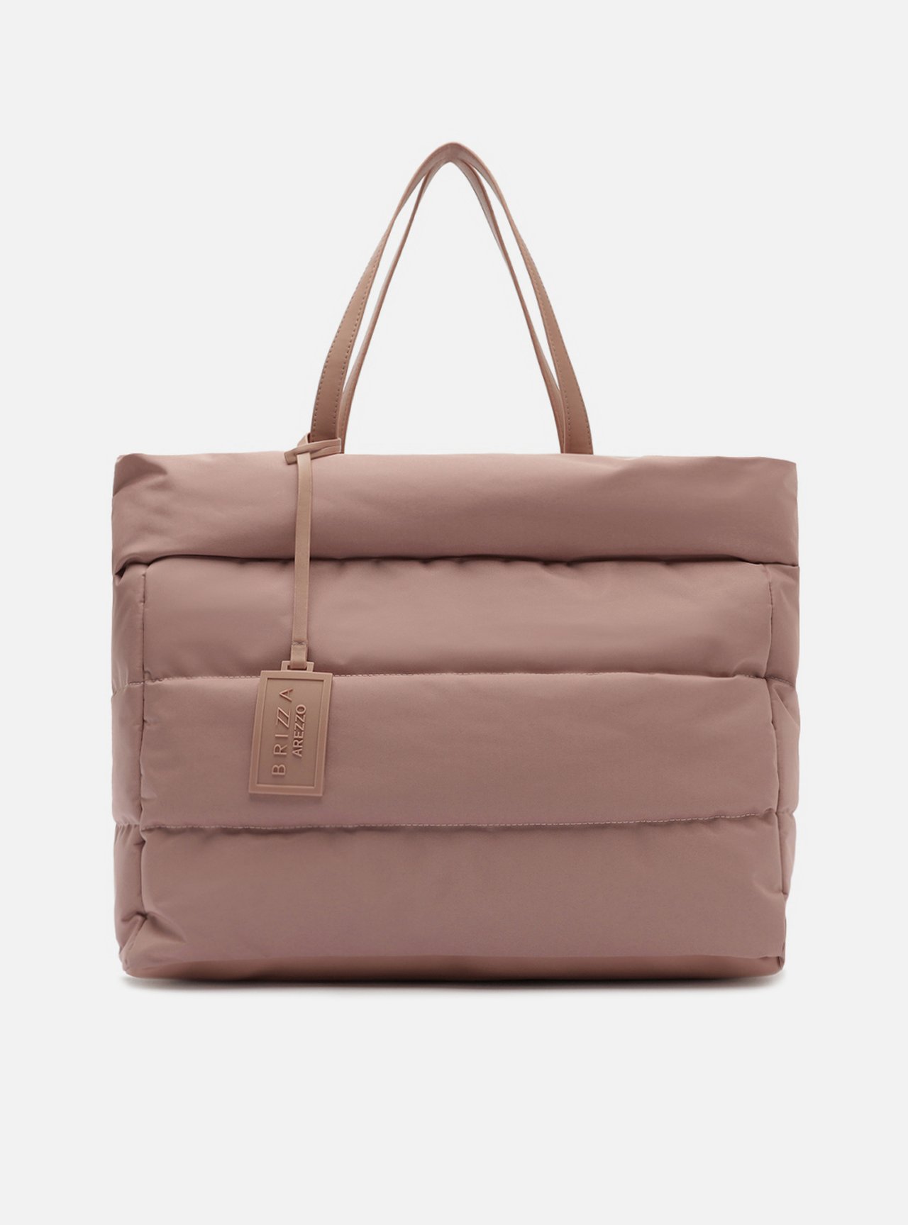 Bolsa Shopping Rosa Grande Matelassê Brizza — foto 1