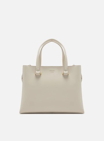 Bolsa Tote Branca Média Básica