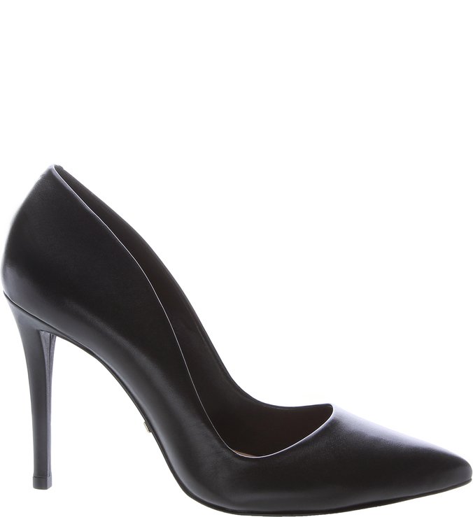 Scarpin Clássico Couro Preto
