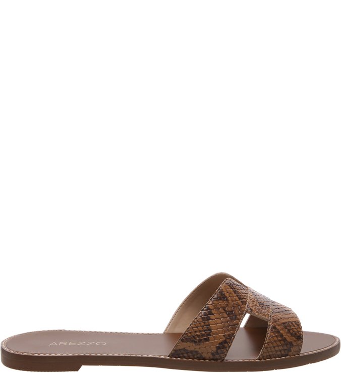 Chinelo Snake H Natural Wood
