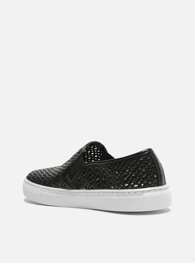 Tênis Slip On Preto