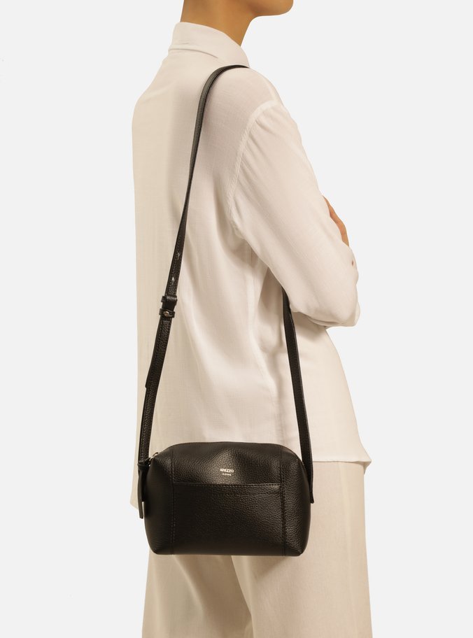 Bolsa Tiracolo Preta Pequena Bolso Frontal