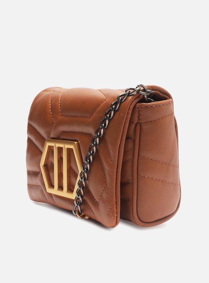 Bolsa Tiracolo Marrom Couro Emma Pequena