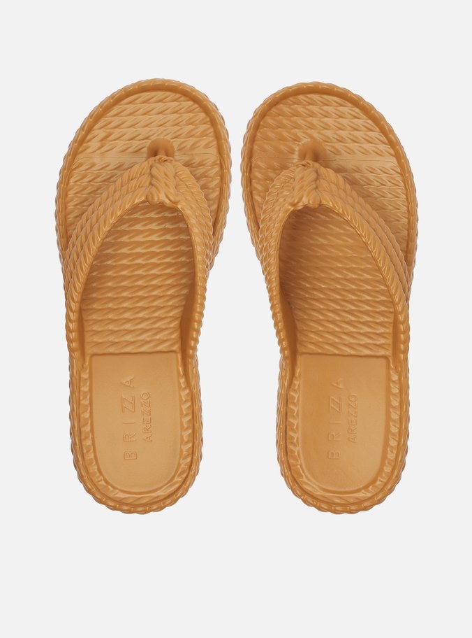 Sandália Marrom Flatform Marrocos Sun