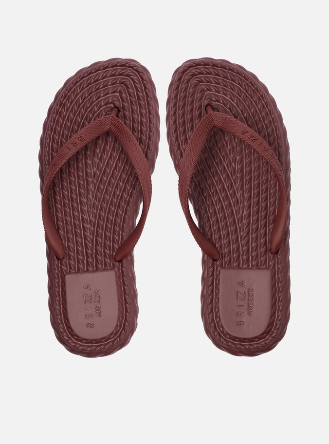 Chinelo de Dedo Vinho Marrocos Flip Flop