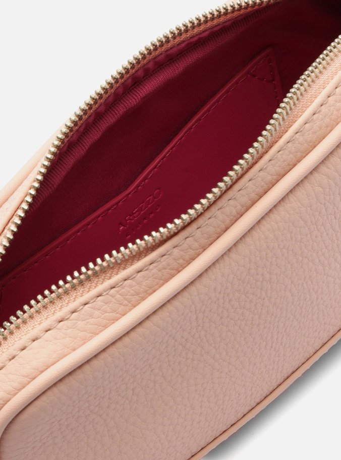 Bolsa Tiracolo Rosa Pequena Corrente Basic