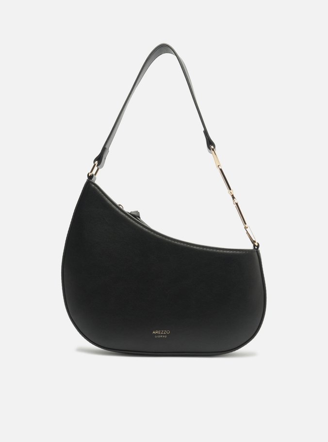 Bolsa Shoulder Preta Média