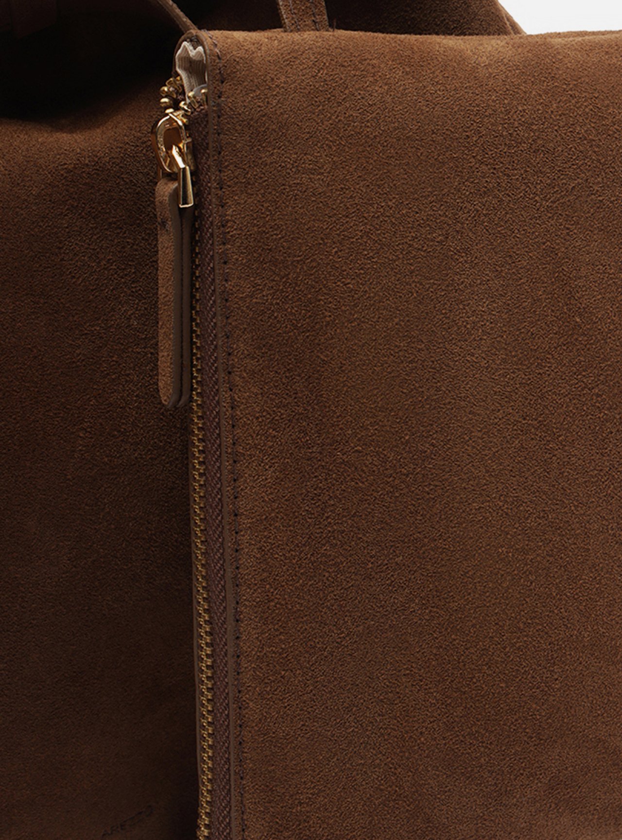 Bolsa Hobo Marrom Couro Grande Fivela — foto 6