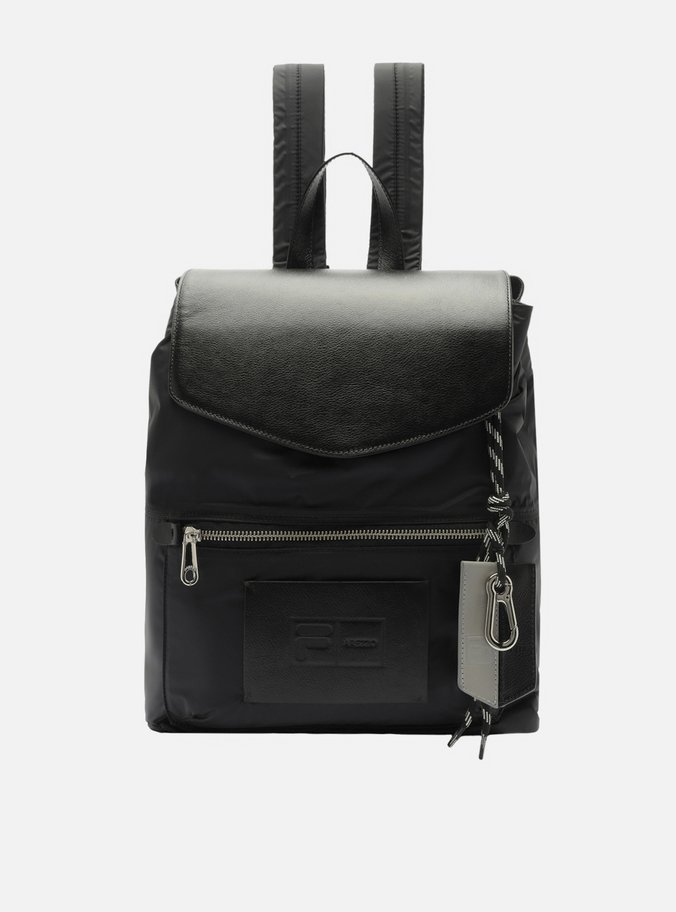 Mochila Preta Grande Bolso Fila