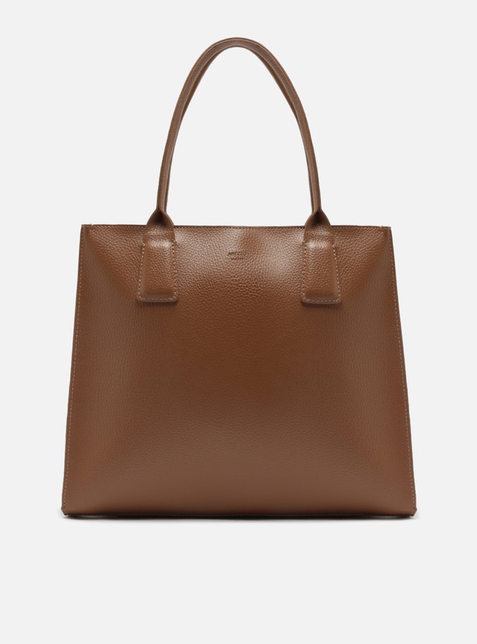 Bolsa Shopping Marrom Joana Grande