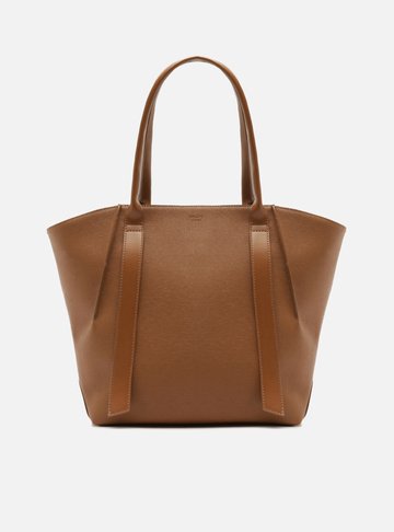 Arezzo — Bolsa Shopping Marrom Grande