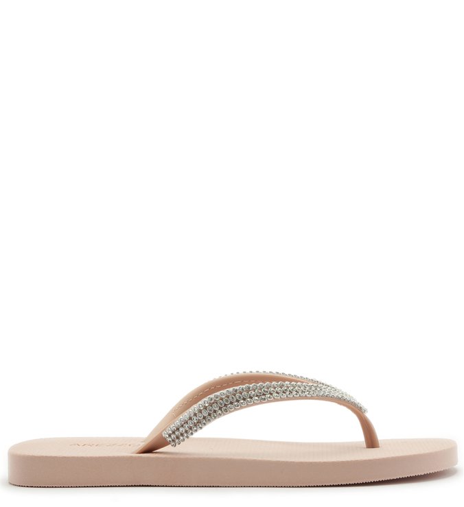 Kit Chinelo Glam Prata