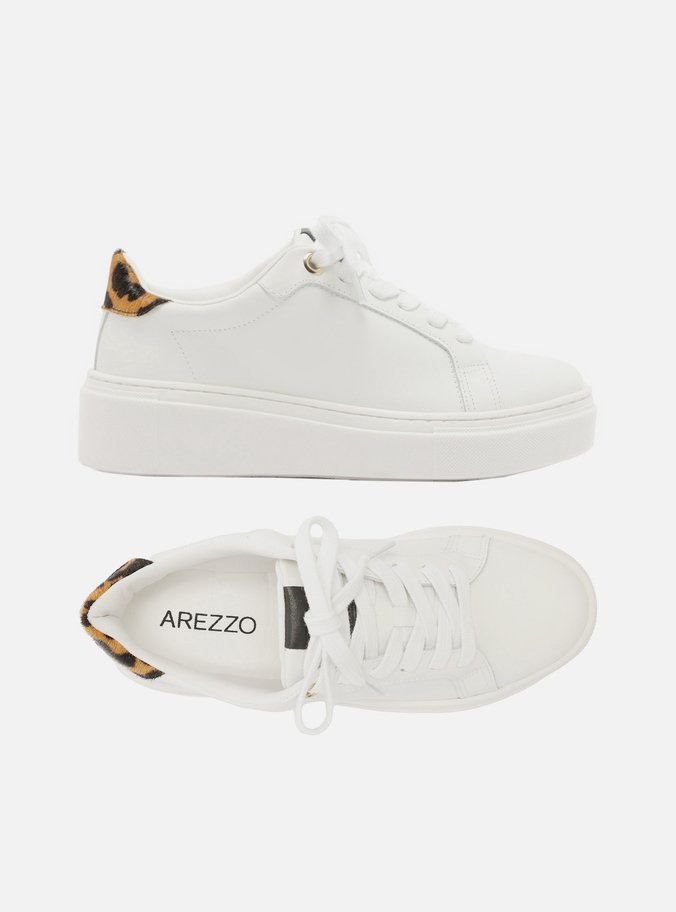 Tênis ZZ Astral Flatform Branco Animal Print