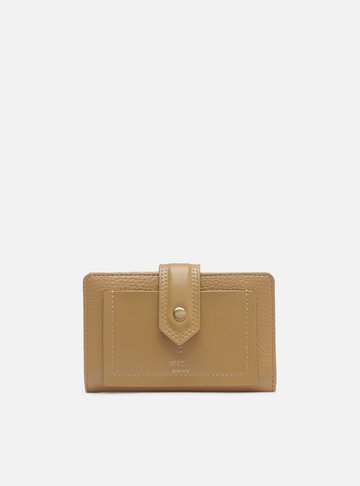 Arezzo — Carteira Bege Pequena Bolso Lapela